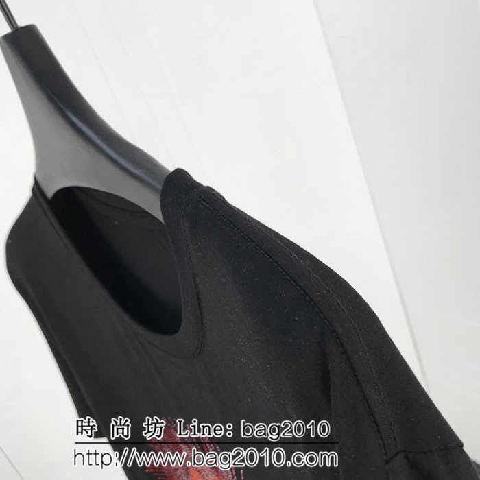 pp 19ss早春 燙鑽短袖 大幅度進口奧鑽燙鑽工藝 定制絲光棉 工藝細節完美 ydi2547